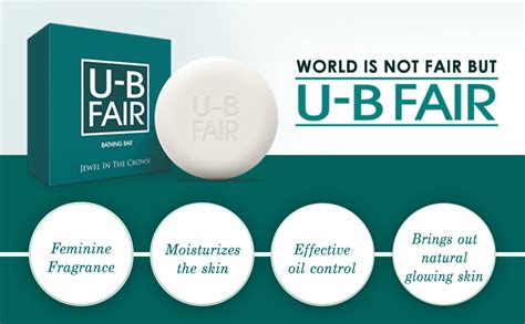 Buy U-B Fair Bathing Soap Bar Nourishing Your Skin Daily With Glycerin ...