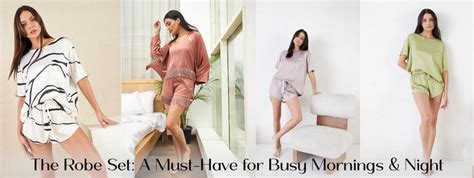 The Robe Set: A Must-Have for Busy Mornings & Night - Sweet Dreams