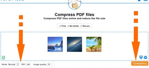 Compressed PDF File 的图像结果