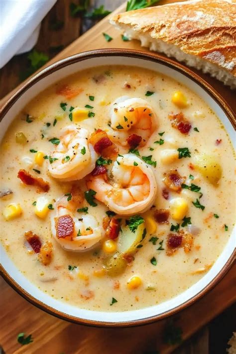 Creamy Shrimp Chowder | Recipe | Shrimp chowder, Chowder recipes, Recipes