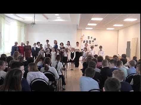 Детская музыкальная школа им. Гнесиных в школе 1514. - YouTube