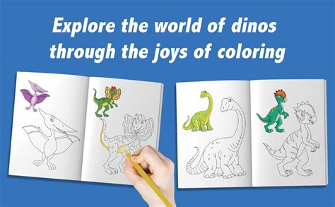 Little Artist Series Dinosaurs: Copy Colour Books : Wonder House Books ...