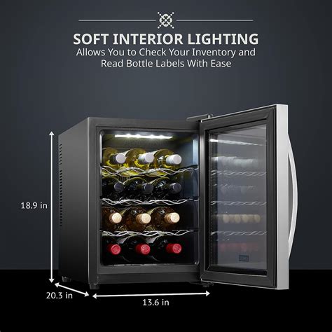 Schmécké 12 Bottle Thermoelectric Wine Cooler/Chiller Review - Wine Fridges