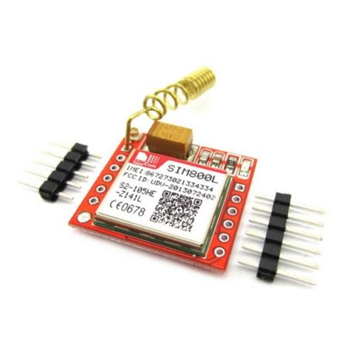 SIM800L GPRS GSM Module Core Board Quad-band TTL Serial Port with the ...