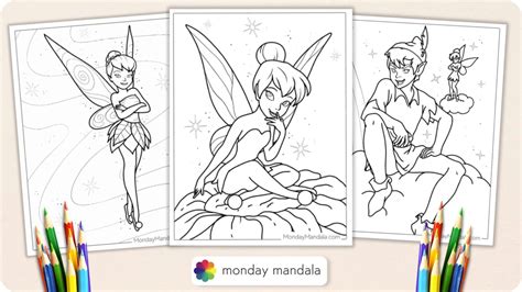 Free Printable Tinkerbell Coloring Pages Page 2 | Tinkerbell Coloring