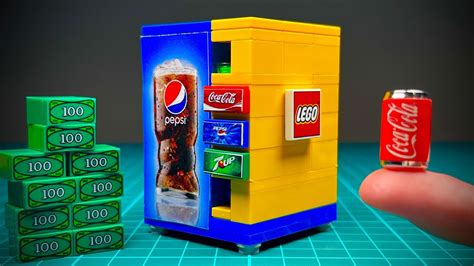 Image result for LEGO Soda Machine Tutorial Easy
