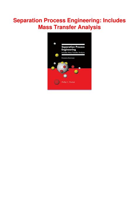 Image result for Separation Process Engineering