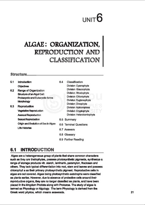 Algae reproduction - General Microbiology - Studocu