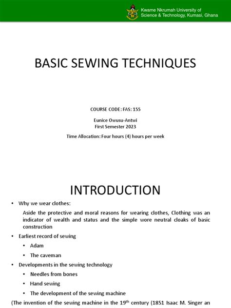 Image result for Sewing Basic Guide