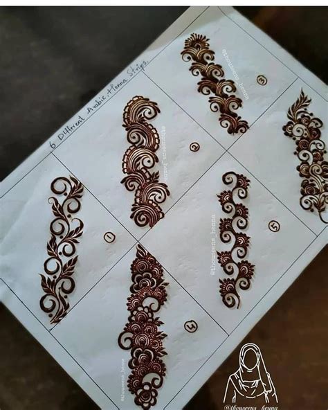 Image result for Different Patterns for Mehndi Practice