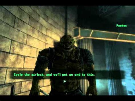 Fallout 3 GotY - Good Karma - Fawkes Savior Ending - YouTube