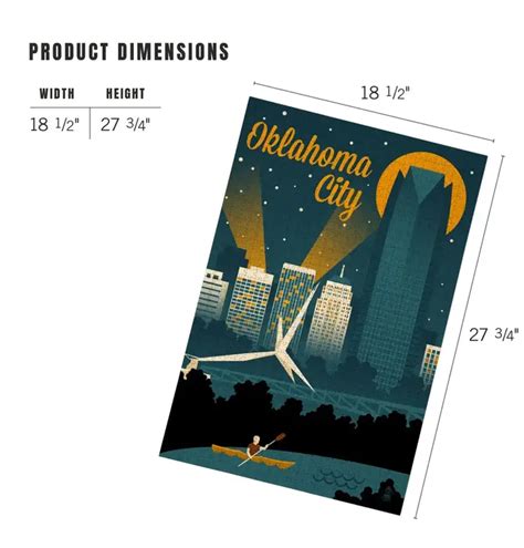 Puzzle | 1000-Piece | Oklahoma City Skyline - PLENTY Mercantile & Event ...