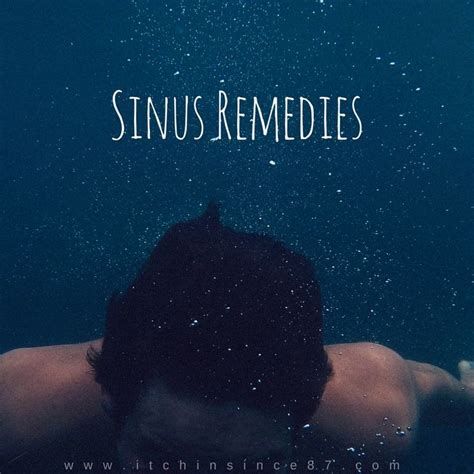 natural remedies sinus pressure