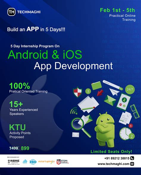 Android App Development Internship Poster 的图像结果