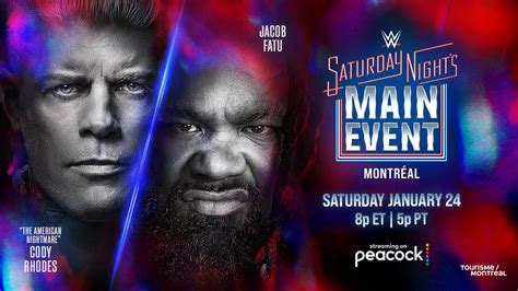 WWE Saturday Nights Main Event 01/24/26 – 24th January 2026 Full Show ...