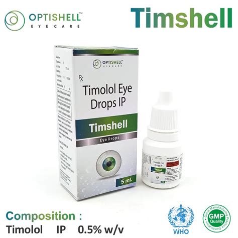 Timshell Eye Drop (Timolol 0.5% w/v)