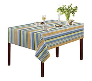 Buy Oasis Home Collection Cotton Woven 2 Seater Table Cloth - Orange ...