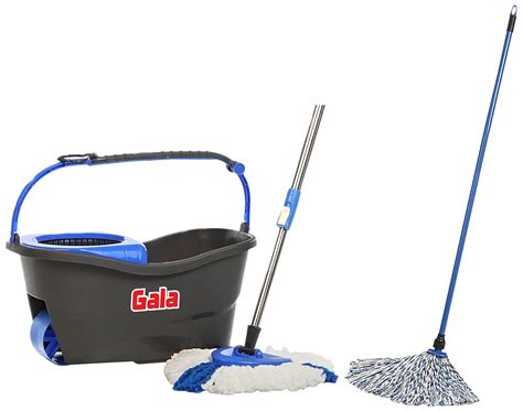 Gala Turbo Spin Mop Removes Over 99% Bacteria, 2 Refills, Floor ...