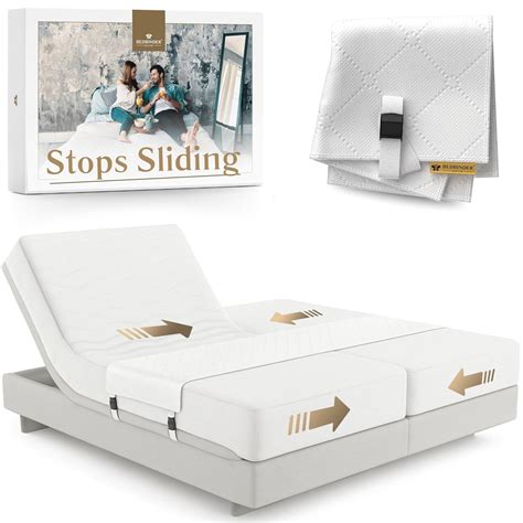 Bedbinders Deluxe Bed Bridge Black. Universal Mattress Straps - Twin to ...