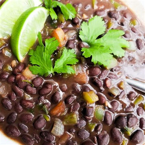 Canned Black Bean Soup