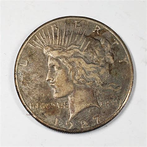1927 Peace Silver Dollar | Property Room