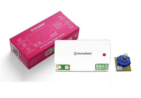 Buy HomeMate® WiFi 3+1 Node Switch | 3 On/Off and 1 Fan Regulator ...