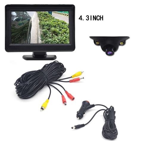 QXNY Mini HD Night Vision Car Left&Right Side View Camera with 2 IR LED ...