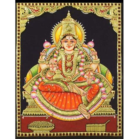 TANJORE PAINTING DHANA LAKSHMI