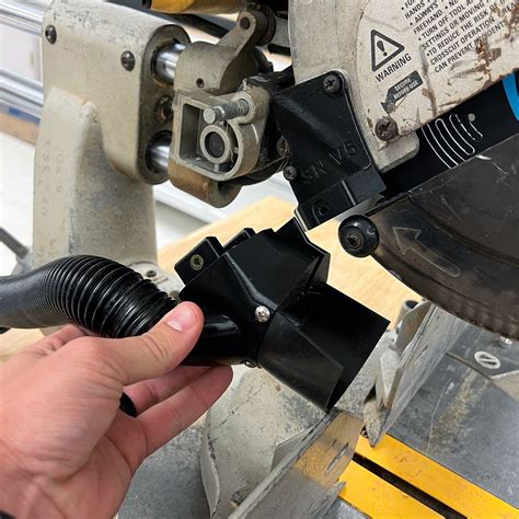 Dewalt DW708 Sliding Miter Saw Dust Collection Chute & Plans Bundle