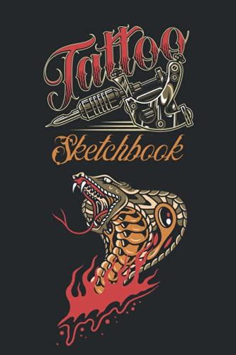Buy Tattoo Sketchbook: for Artists to Draw Tattoo Designs - Tattoo ...