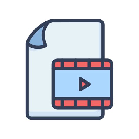동영상 파일 - 무료 멀티미디어개 아이콘