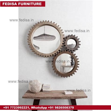 Round Mirror Brushed Gold Bathroom Mirror Mirror Online: Buy Designer ...