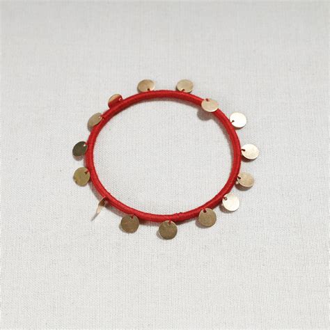 Handcrafted Patwa Thread & Sequin Work Bangle