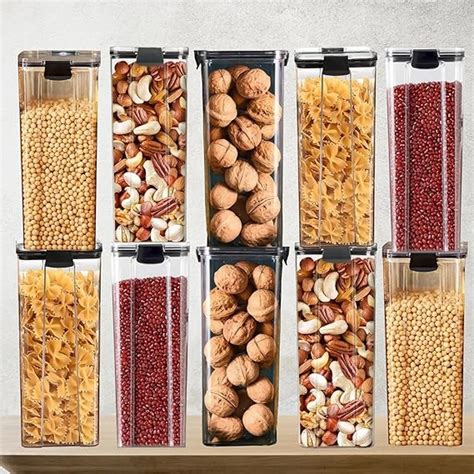 Buy KWER 1700ml Air Tight Containers For Kitchen and Home Kitchen Items ...