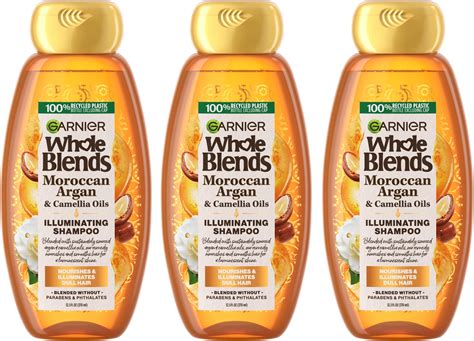 Amazon.com: Garnier Whole Blends Honey Water Moisture Restoring Shampoo ...