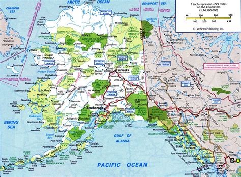 Map Of Alaska Coastline
