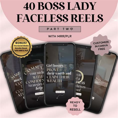 Faceless Reels Boss Lady MRR PLR | Stock Videos Boss Girl Office | Aesthetic Luxury Instagram ...