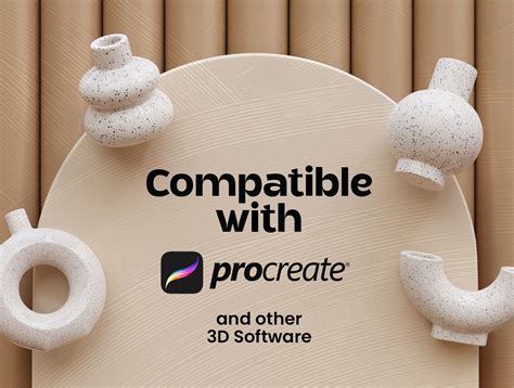 Procreate Ceramic Vases 3D — Teletype