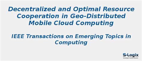 Decentralized and Optimal Resource Cooperation in Geo-Distributed ...