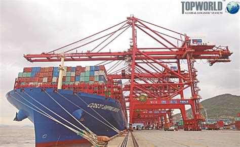 宁波舟山港年累计挂靠“2万箱”船突破100艘次-上海特普沃德国际物流有限公司