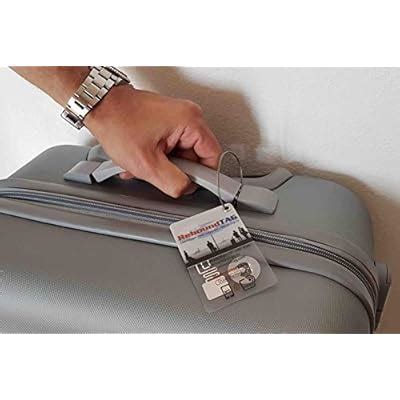 Buy ReboundTAG Smart Luggage Tag: RFID, NFC, QR Code: Includes Customer ...