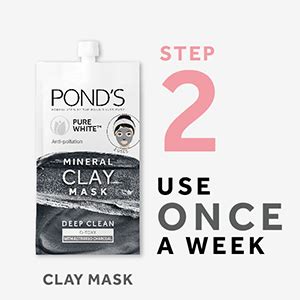 Buy POND'S Pure White AntiPollution activated Charcoal Mineral Clay ...