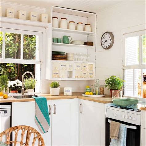 Cocinas sin muebles altos: cómo decorarlas