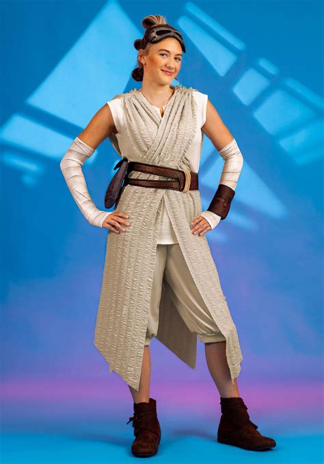 Star Wars The Force Awakens Women's Rey Costume | Star Wars Costumes