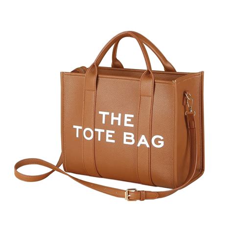 Buy PALAY® PU Tote Bag for Women Cross Body Tote with Detachable ...