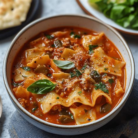 Why Vegan Lasagna Soup Will Wow Your Tastebuds | Delectable Meal