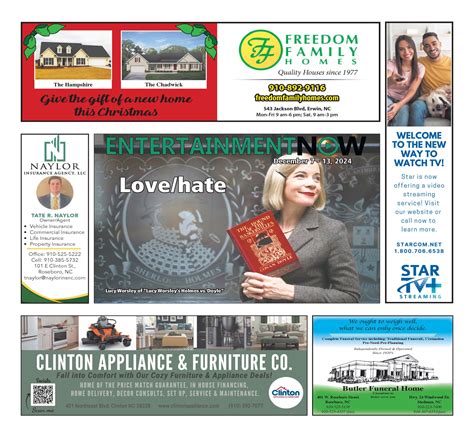 TV Week - December 7, 2024 | Sampson Independent