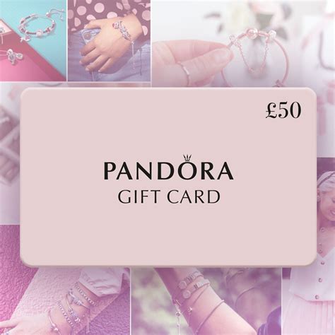 Win a £50.00 Pandora Gift Card for in-store or online use | Gift card ...