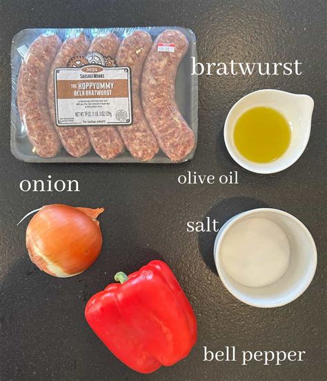 How to Oven Bake Bratwurst - Simply Made Eats