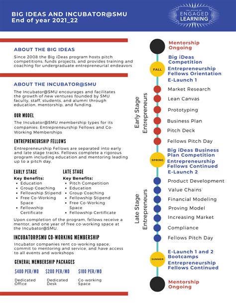 Big iDeas and Incubator@SMU Entrepreneurship Report 2021-22 - Student ...
